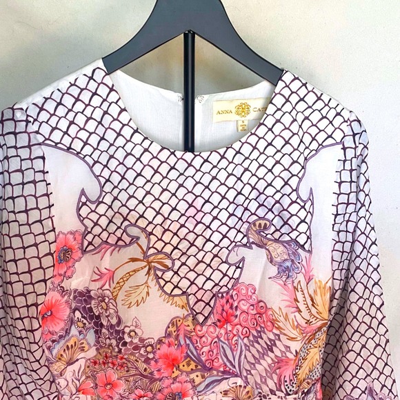 Tuckernuck‎ Anna Cate Floral Print Dress Women's Size Small Boho Chic *read - Picture 4 of 8